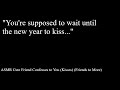 ASMR Cute Friend Confesses to You (Kisses) (Friends to More)