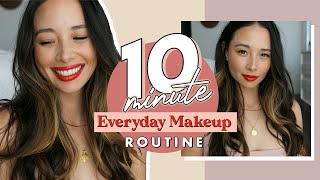 Quick, Easy 10 Minute Everyday Makeup Look | Clean Beauty | Aja Dang