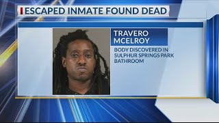 Sulphur Springs officials find Mississippi prison escapee dead in restroom