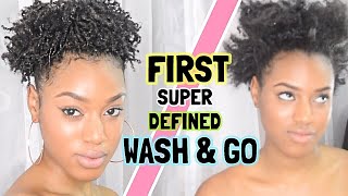 Define 4C Curls & Coils | First Wash & Go Shingling Method 2018