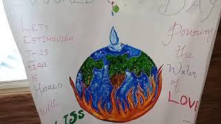Peace Day Sep 21 Poster Making Competition Laa De'Institute of Social Sciences, LISS Kollam