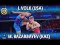 Jore Russell Volk (USA) vs Merey Bazarbayev (KAZ) - Final // U20 World Championships 2022