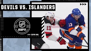 New Jersey Devils at New York Islanders | Full Game Highlights