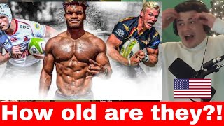 American Reacts These Are SCHOOLBOYS 😳 | South African School Rugby Boys Are GIANT BEASTS