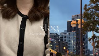 【vlog】大阪で働く20代社会人OLのリアルな日常👩🏻‍💼 | 購入品紹介📦, 炭火焼肉 | オフィスコーデ | 出社ルーティン, 時差出勤
