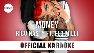 Rico Nasty - Money ft. Flo Milli (Official Karaoke Instrumental) | SongJam