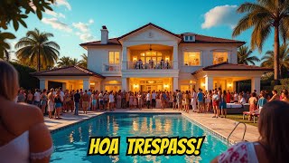 HOA STEALS My Pool—Then Throws a WILD 100-Person Party on MY Property!