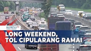 Libur Isra Miraj \u0026 Imlek, Tol Cipularang Km 82 Ramai