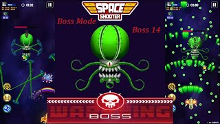 🚀 Galaxy Attack: Space Shooter | Boss Mode 🛑 New Boss 14 Review 🔥 | By Apache Gamers