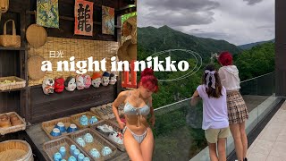 a night in the japanese mountains | nikko, japan