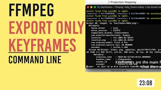 ffmpeg export only keyframes as images