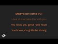 gabrielle dreams karaoke version