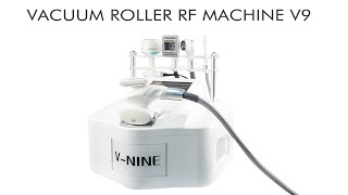 Vaccm roller rf body slimming machine-V9