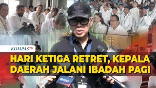 Momen Kepala Daerah Jalani Kegiatan Ibadah saat Mulai Hari Ketiga Retret di Akmil Magelang