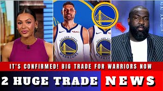 2 NEW STARS HAVE ARRIVED! WARRIORS GET GREAT HELP FOR CURRY! GOLDEN STATE WARRIORS NEWS