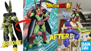 Perfect Cell Max SH FIGUARTS custom bandai - How you can make one