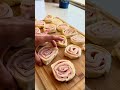 monte cristo pinwheels recipe montecristo appetizer recipe easyrecipe