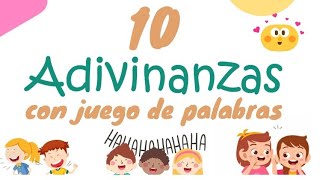 Adivinanzas con juego de palabras | Educación Primaria