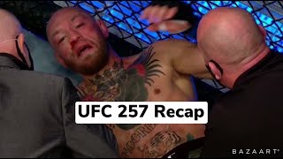 UFC 257 Recap: Dustin Poirier stuns Conor McGregor with second-round TKO