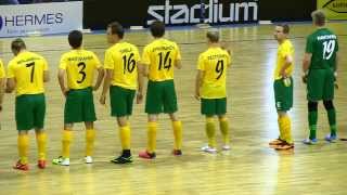 Ilves FS-JB Gentofte 2-4 (1-2) Goal Highlights UEFA Futsal Cup Tampere Finland 28.8.2013