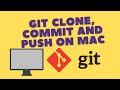 Git & GitHub on Mac: Clone, Commit, Push Using Terminal & VS Code (Beginner's Guide)