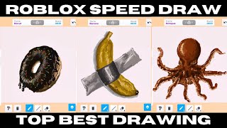 ROBLOX | SPEED DRAW | Drawing Compilation | Top Best! Lexi Draw