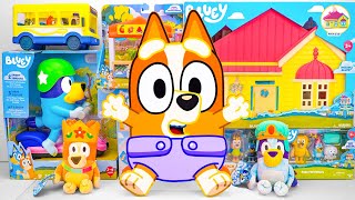 Bluey Toy Collection Unboxing Review 🧡 Baby Bingo Mystery Box \u0026 Bluey's Family Home Playset