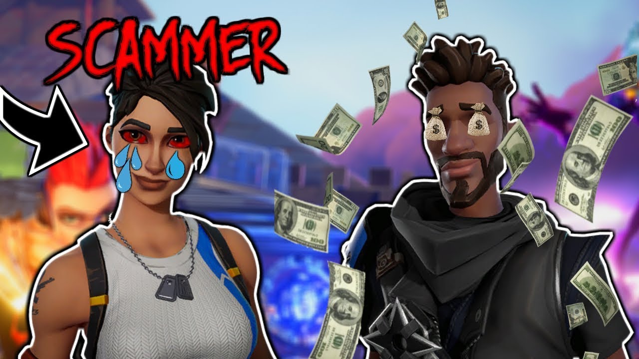 Fortnite Scammer Gets Scammed Pt1 Youtube
