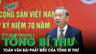 Toàn văn bài phát biểu của Tổng Bí thư Tô Lâm tại buổi làm việc với Bộ Y tế nhân Ngày Thầy thuốc VN