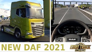 New DAF 2021 for ETS2 (Exterior + Interior)