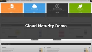 CAST Highlight – Cloud Maturity Insights Demo