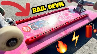 WE SPARK IT UP with TAIL DEVIL \u0026 RAIL DEVIL [Skateboard Product Test \u0026 Review]