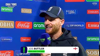 Jos Butler Post Match Presentation after LOST Match Vs Afghanistan| England vs Afghanistan #cricket