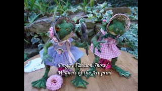 Froggy Fashion Show/ Winners of the Art Print