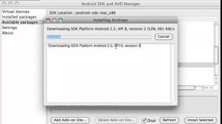Android Application Development Tutorial 3 Installing Android SDK and Set up Emulator