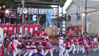 平成30年 金岡神社盆踊り 宮入 西之辻町 2018/08/14(火)