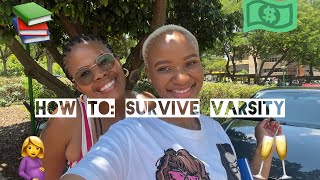 HOW TO: Survive Varsity || First Year || TUT || SouthAfricanYouTuber || Tips\u0026Guides