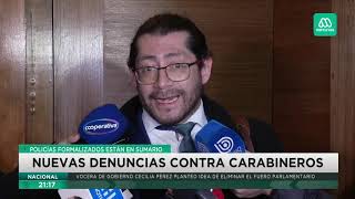 Nuevas denuncias contra Carabineros