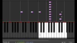 Beautiful Piano Song Synthesia   Cold by Jorge Méndez
