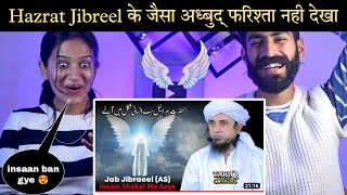 Indian Reaction : Hazrat Jibrail A.S Jab Insaani Shakal Mai Aaye 😱 | Mufti Tariq Masood | Neha Rana