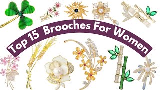 Top 15 Stunning 14k Gold Brooches For Women