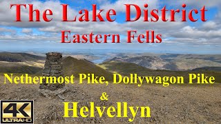 Helvellyn, Nethermost Pike & Dollywagon Pike. The Lake District. 24th April 2024