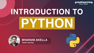 Introduction To Python | Python Fundamentals For Beginners | Python Installation | Great Learning