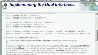 Creating a COM Dual Interface Client using Visual C++