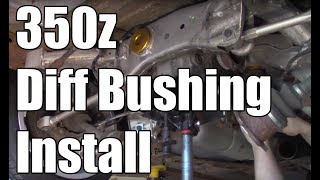 350Z Differential Bushing Install FUNCTION BEAST S1-E6