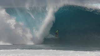 Will Skudin at Pipeline, Dec. 30th 2019