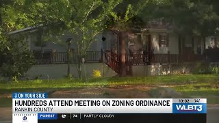 Hundreds attend public meeting surrounding the new zoning ordinance in Rankin County
