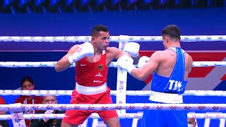 Day 2 (80kg) SCHIERLE Silvio (GER) vs NEGMATULLOEV Shabbos (TJK) | AIBA WCHs 2021