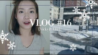 【 Vicky在美国】Vlog #16 | 芝加哥2019极地气候冰天雪地  航班取消 | 投行周末去老板家送文件