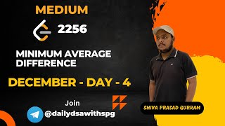 Minimum Average Difference | Leetcode December | Day 4